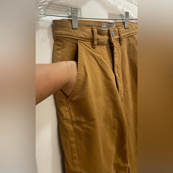 Everlane The Straight-Leg Crop High Rise Office Work Stretch Cotton Size 2 - Picture 2 of 11